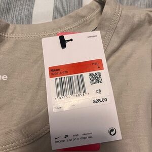 Nike Beige Men's Ohio State Tank Top